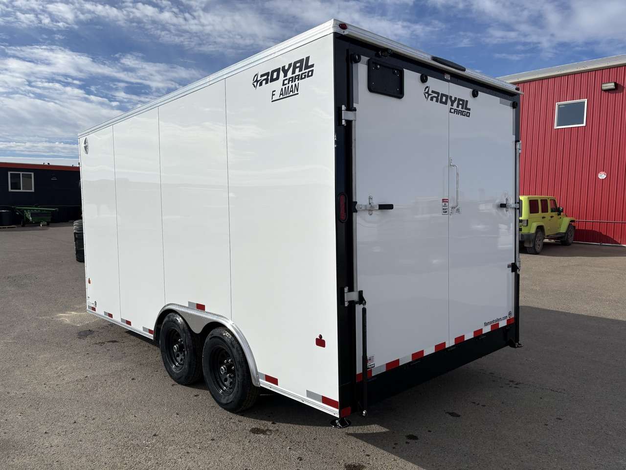 2027 Royal LCH 8'6" x 16' + V-Nose Cargo Trailer