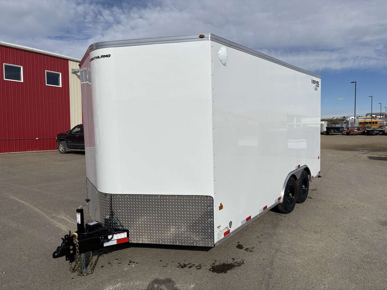2027 Royal LCH 8'6" x 16' + V-Nose Cargo Trailer