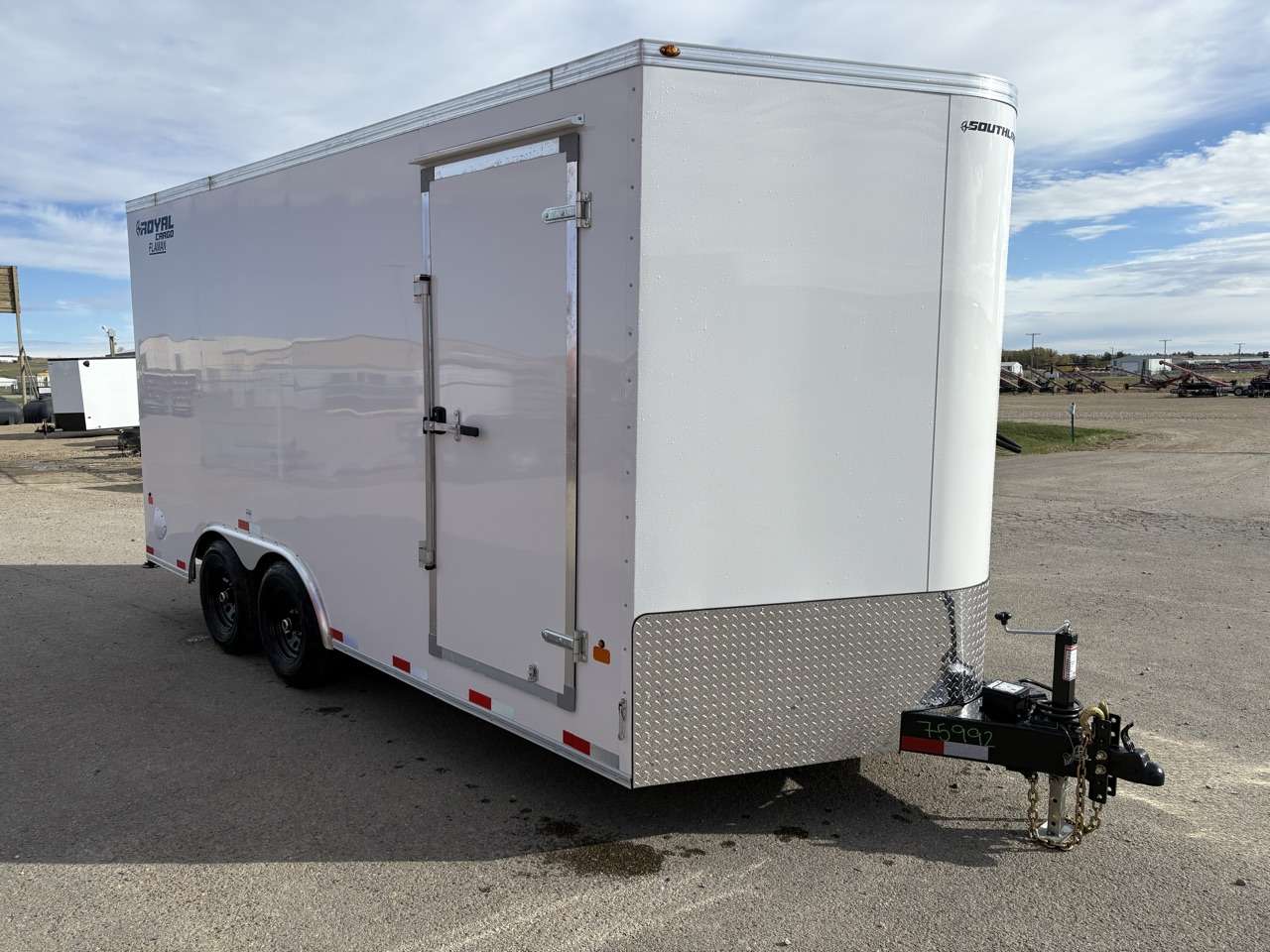 2027 Royal LCH 8'6" x 16' + V-Nose Cargo Trailer