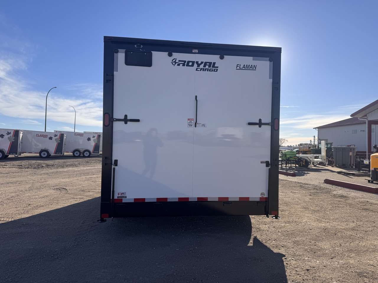 2027 Royal LCH 8'6" x 16' + V-Nose Cargo Trailer