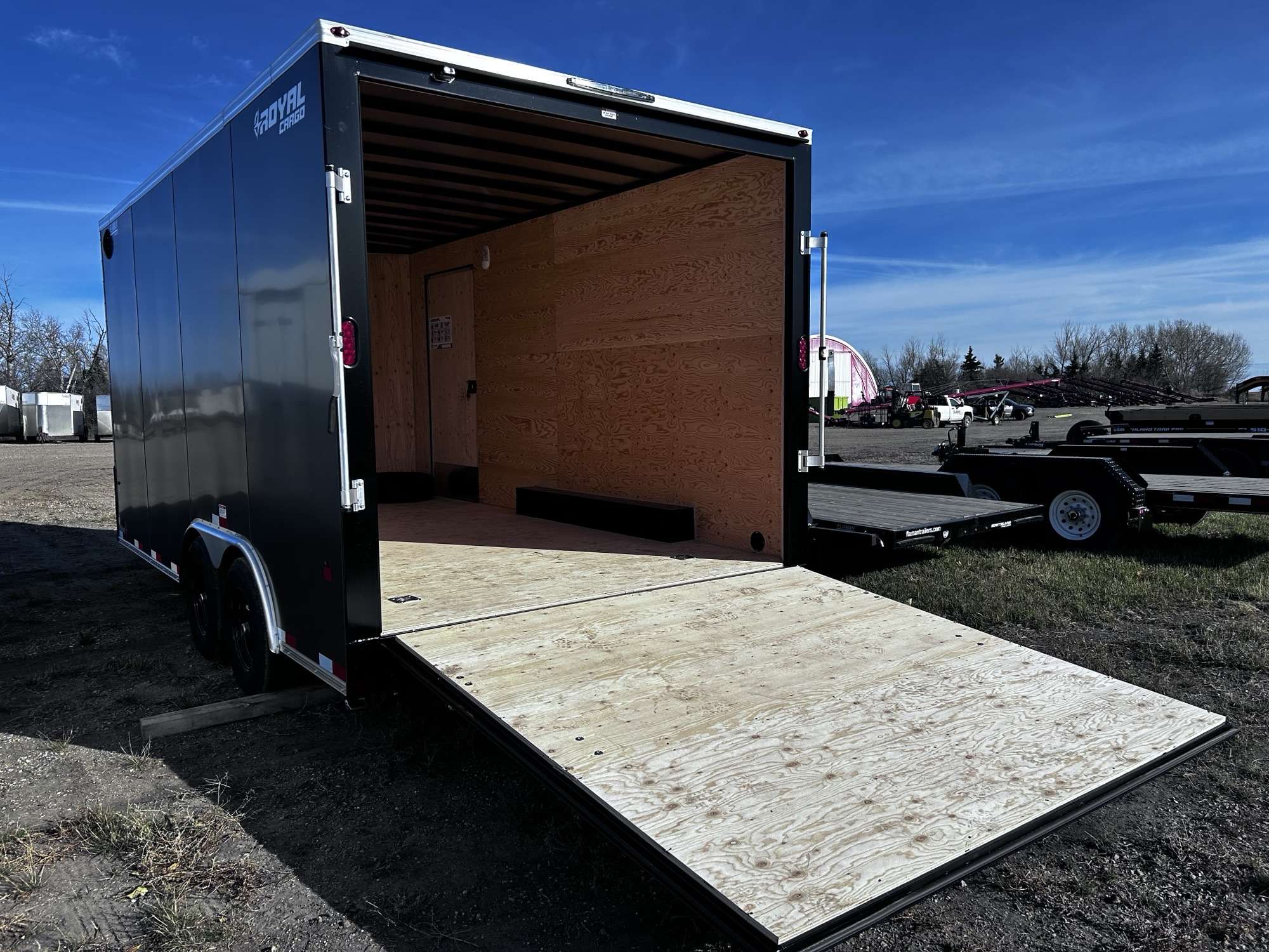 2027 Royal LCH 8'6" x 16' + V-Nose Cargo Trailer