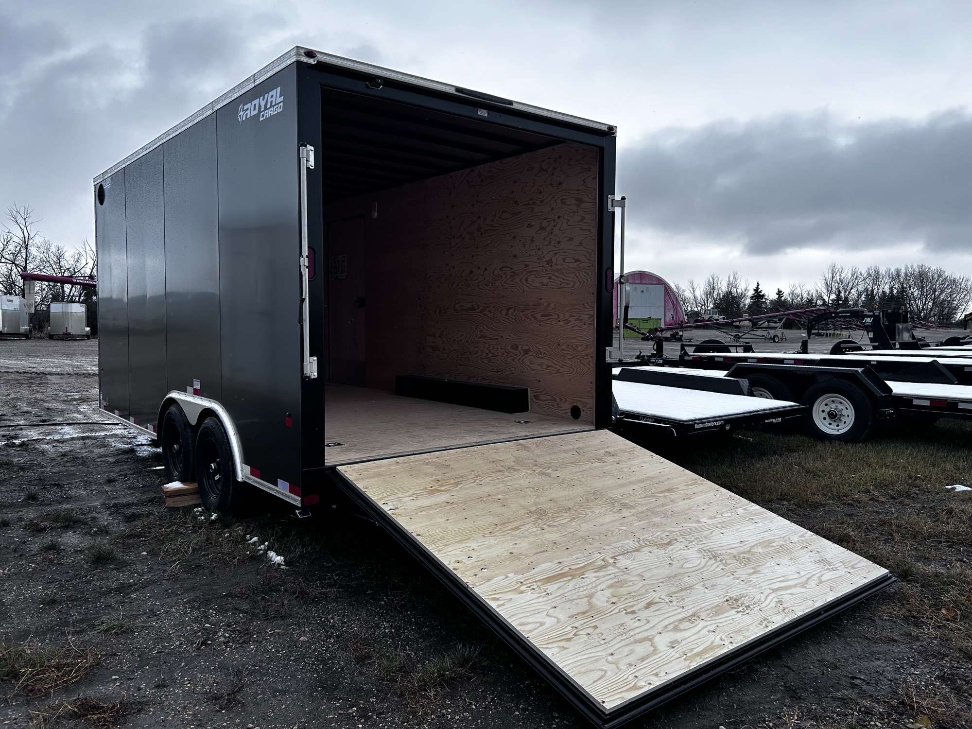 2027 Royal LCH 8'6" x 16' + V-Nose Cargo Trailer