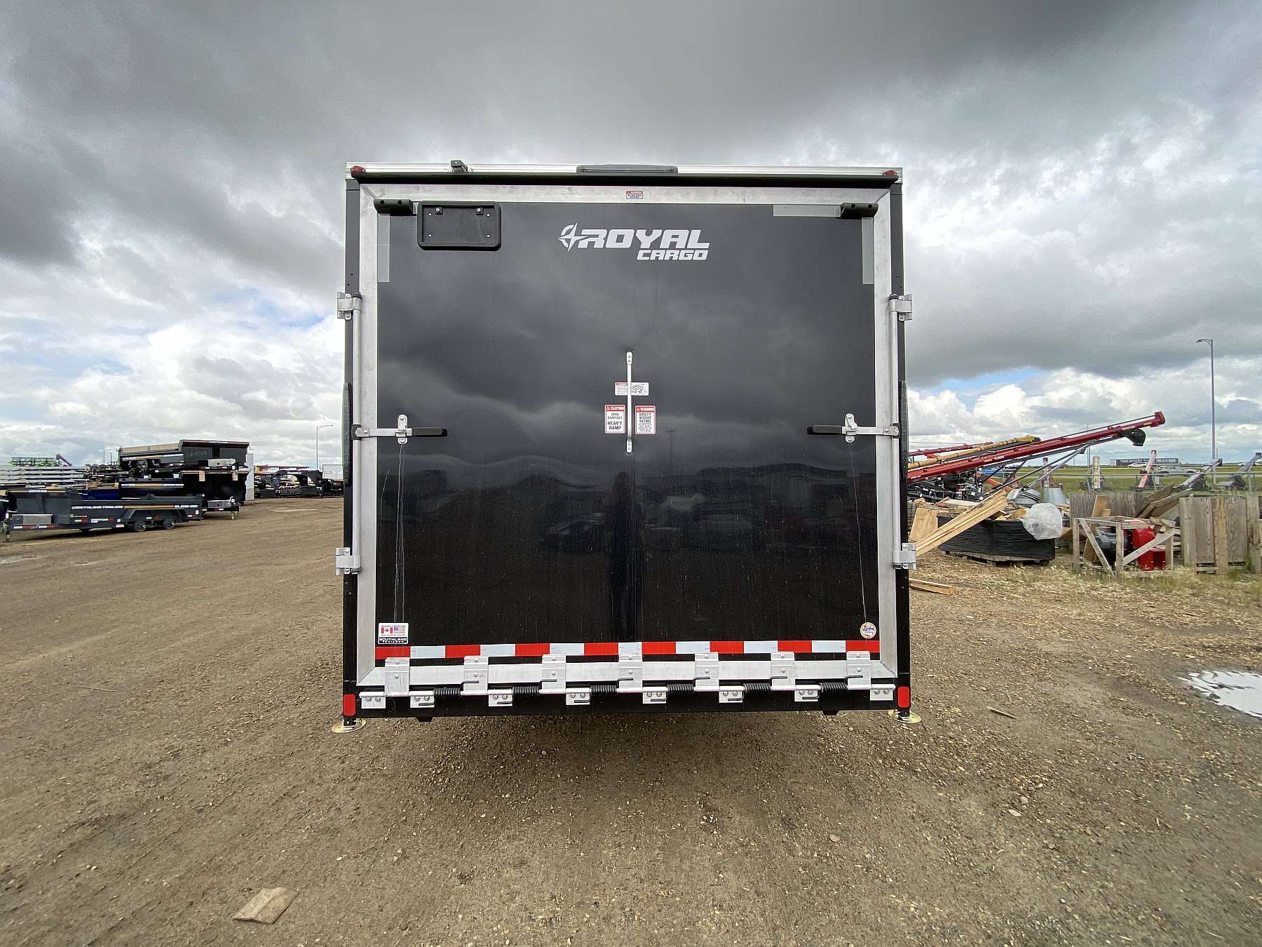 2027 Royal XR 8.5'x28' Mid Deck Enclosed Sled Trailer