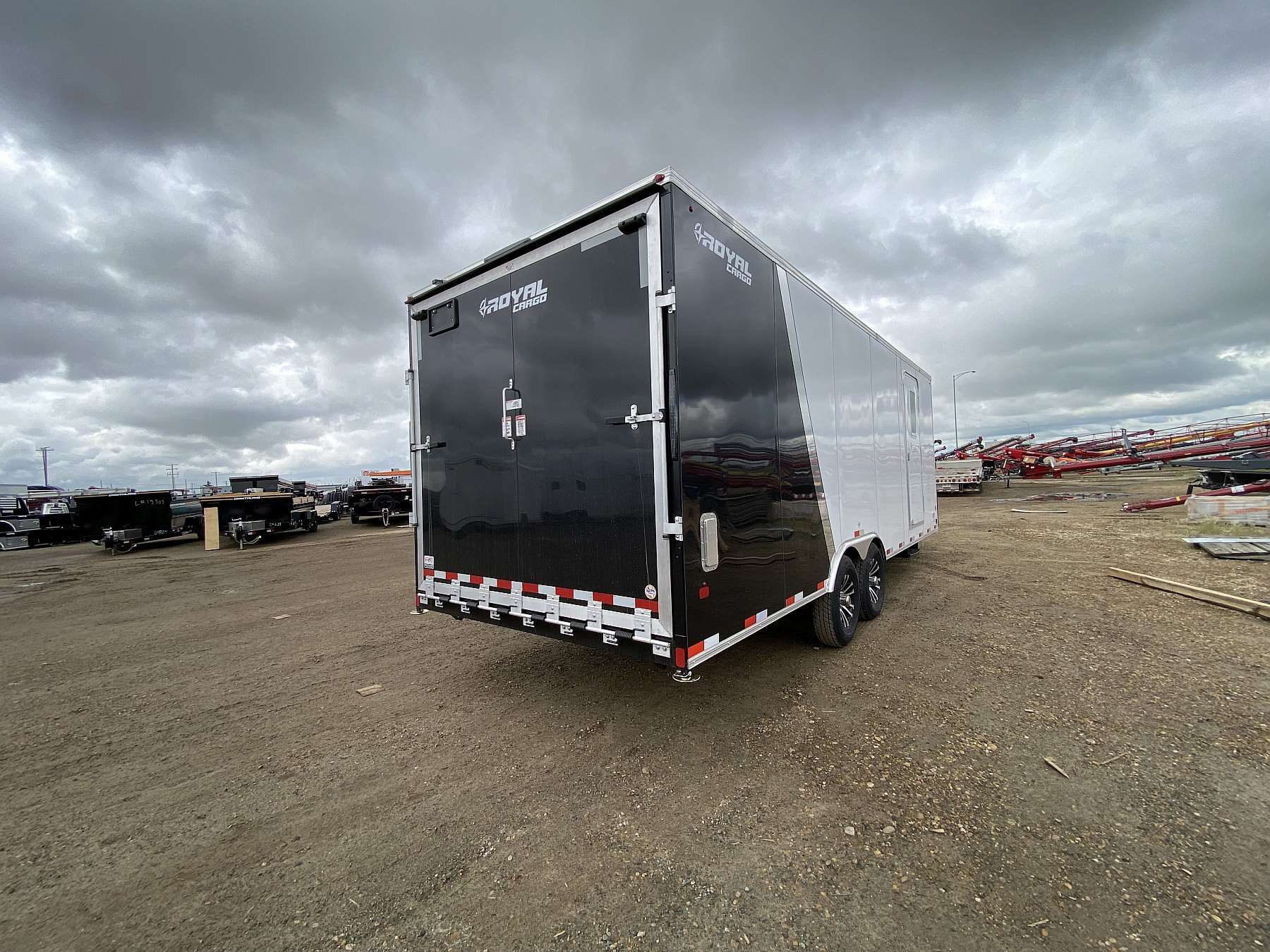 2027 Royal XR 8.5'x28' Mid Deck Enclosed Sled Trailer
