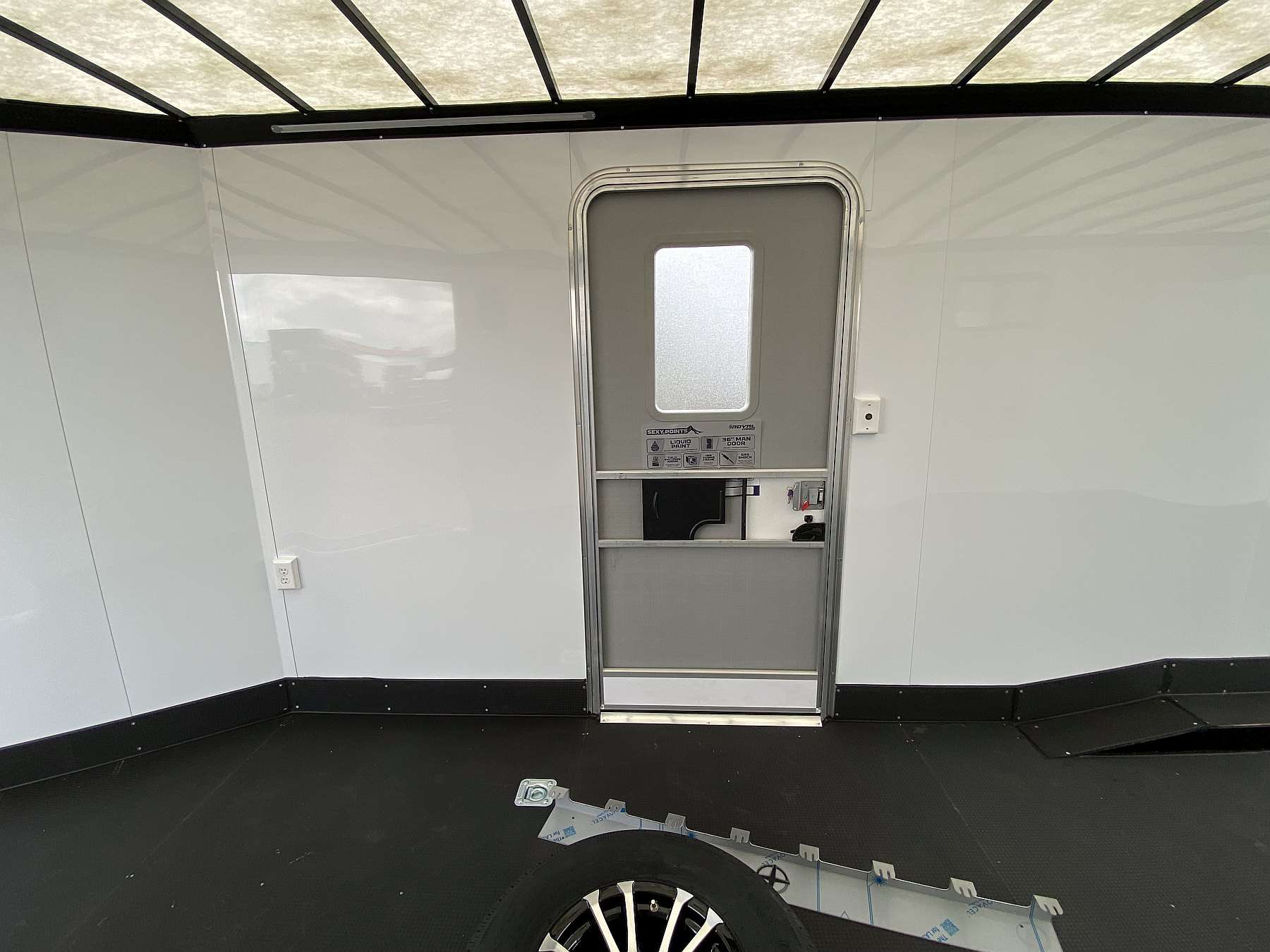 2027 Royal XR 8.5'x28' Mid Deck Enclosed Sled Trailer