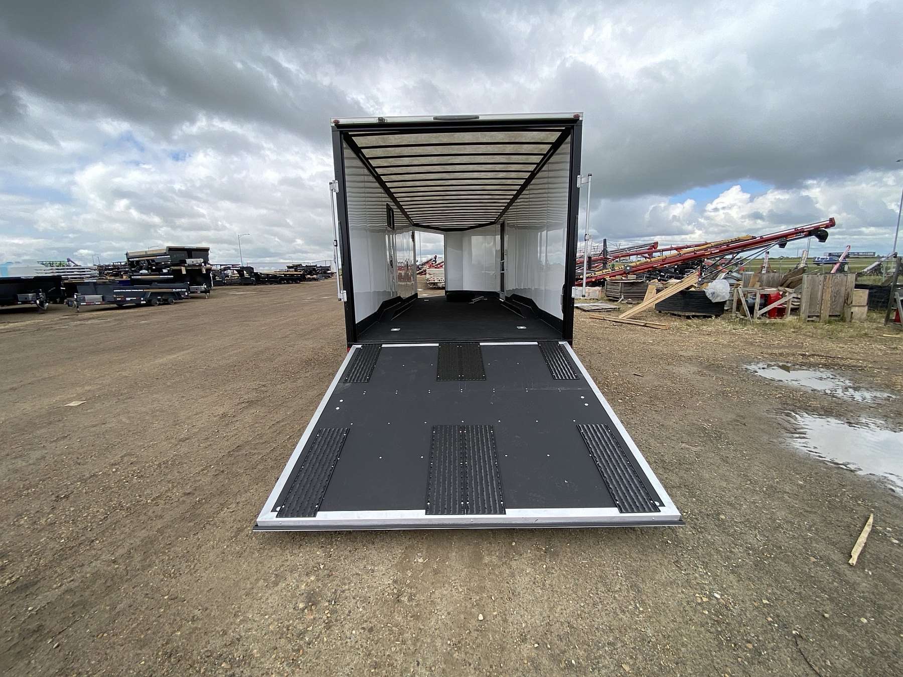 2027 Royal XR 8.5'x28' Mid Deck Enclosed Sled Trailer
