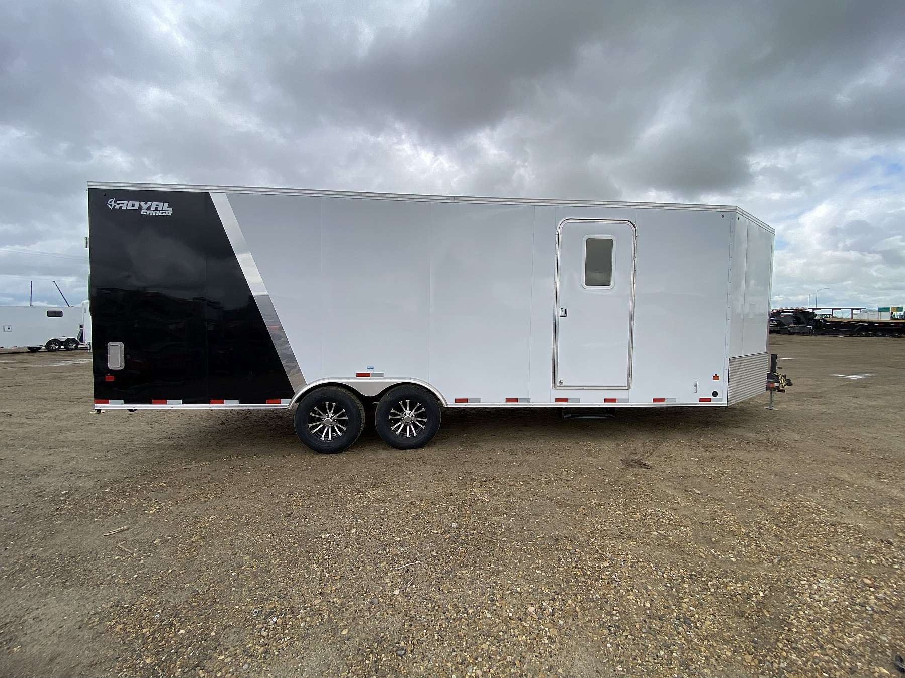 2027 Royal XR 8.5'x28' Mid Deck Enclosed Sled Trailer