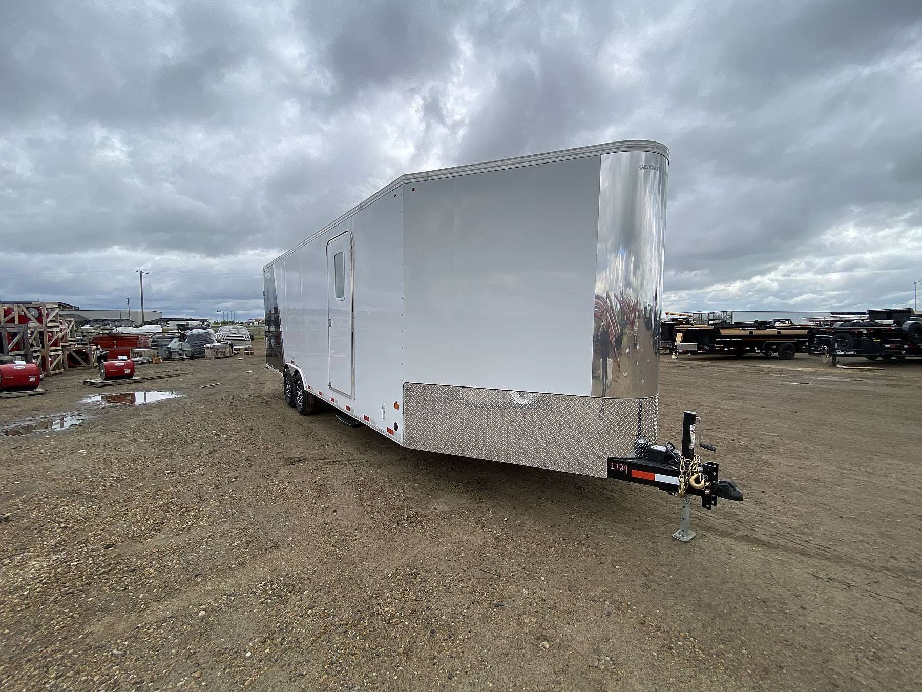 2027 Royal XR 8.5'x28' Mid Deck Enclosed Sled Trailer