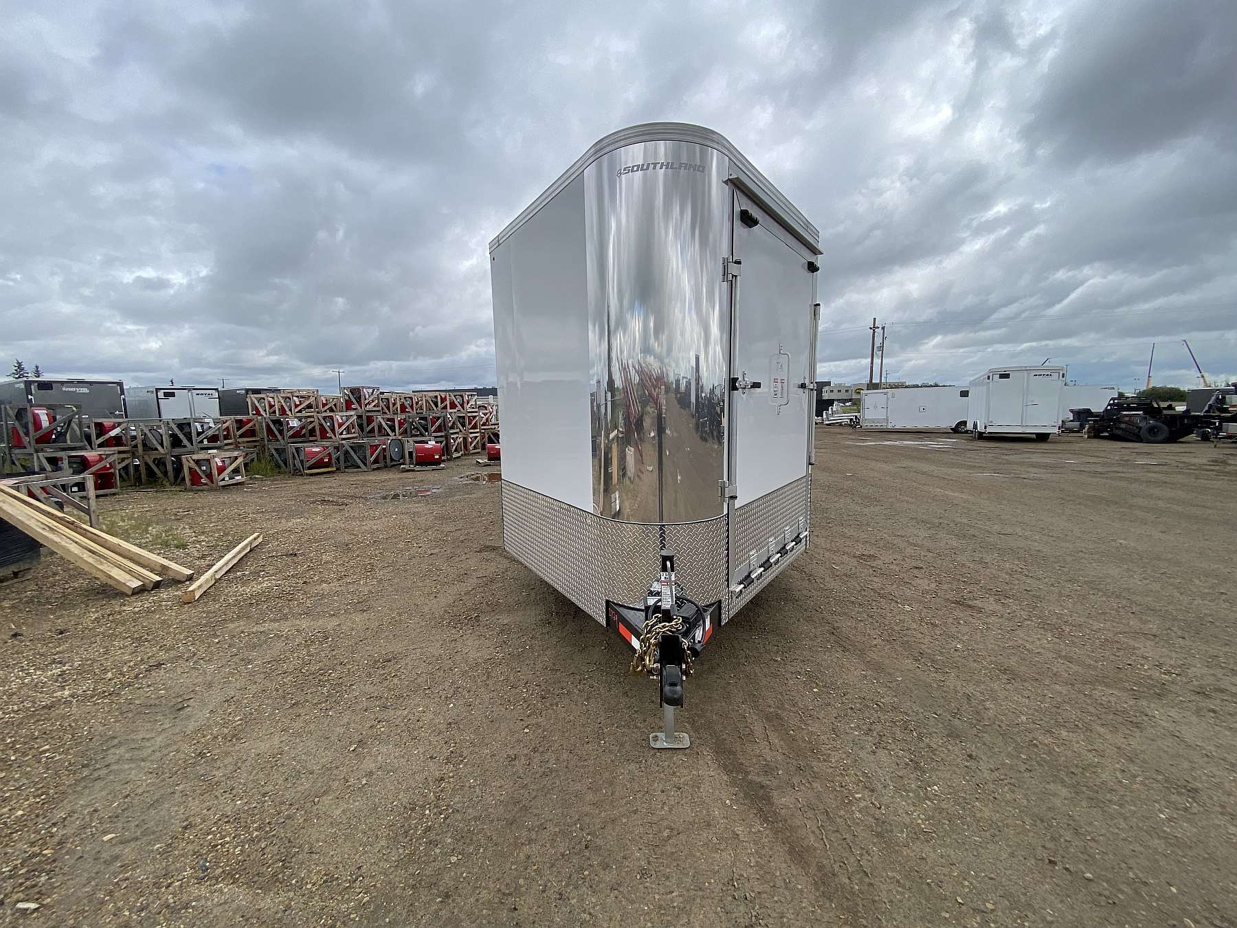 2027 Royal XR 8.5'x28' Mid Deck Enclosed Sled Trailer