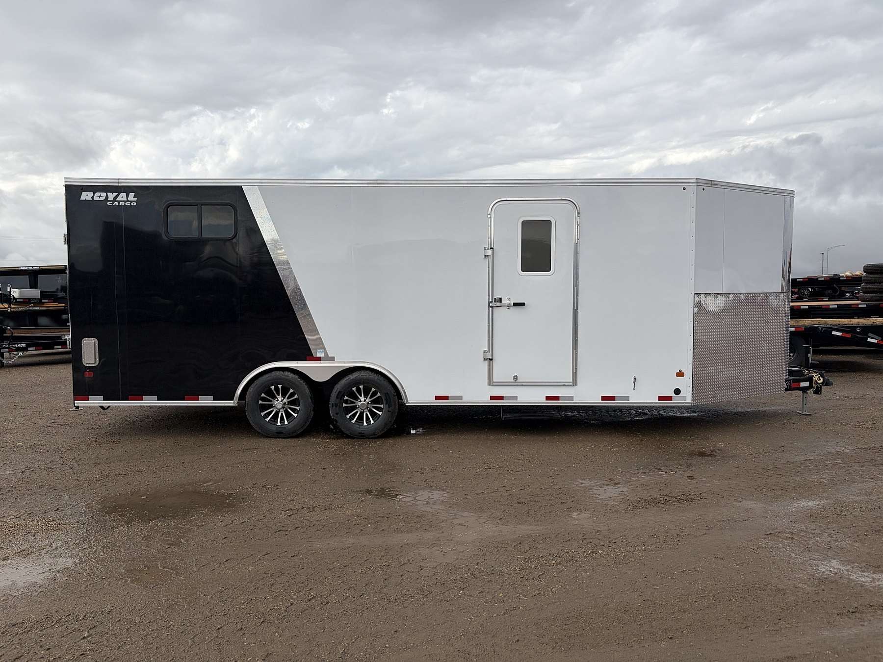 2027 Royal XR 8'x22' + 4' Lowboy Enclosed Sled Trailer
