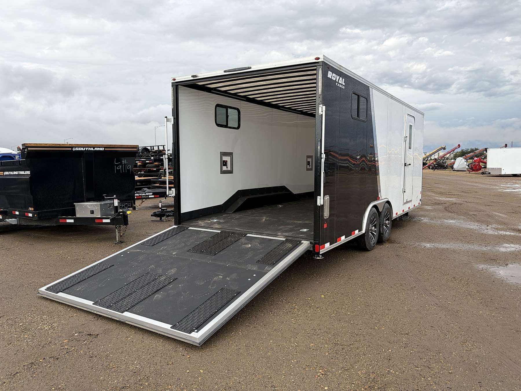 2027 Royal XR 8'x22' + 4' Lowboy Enclosed Sled Trailer