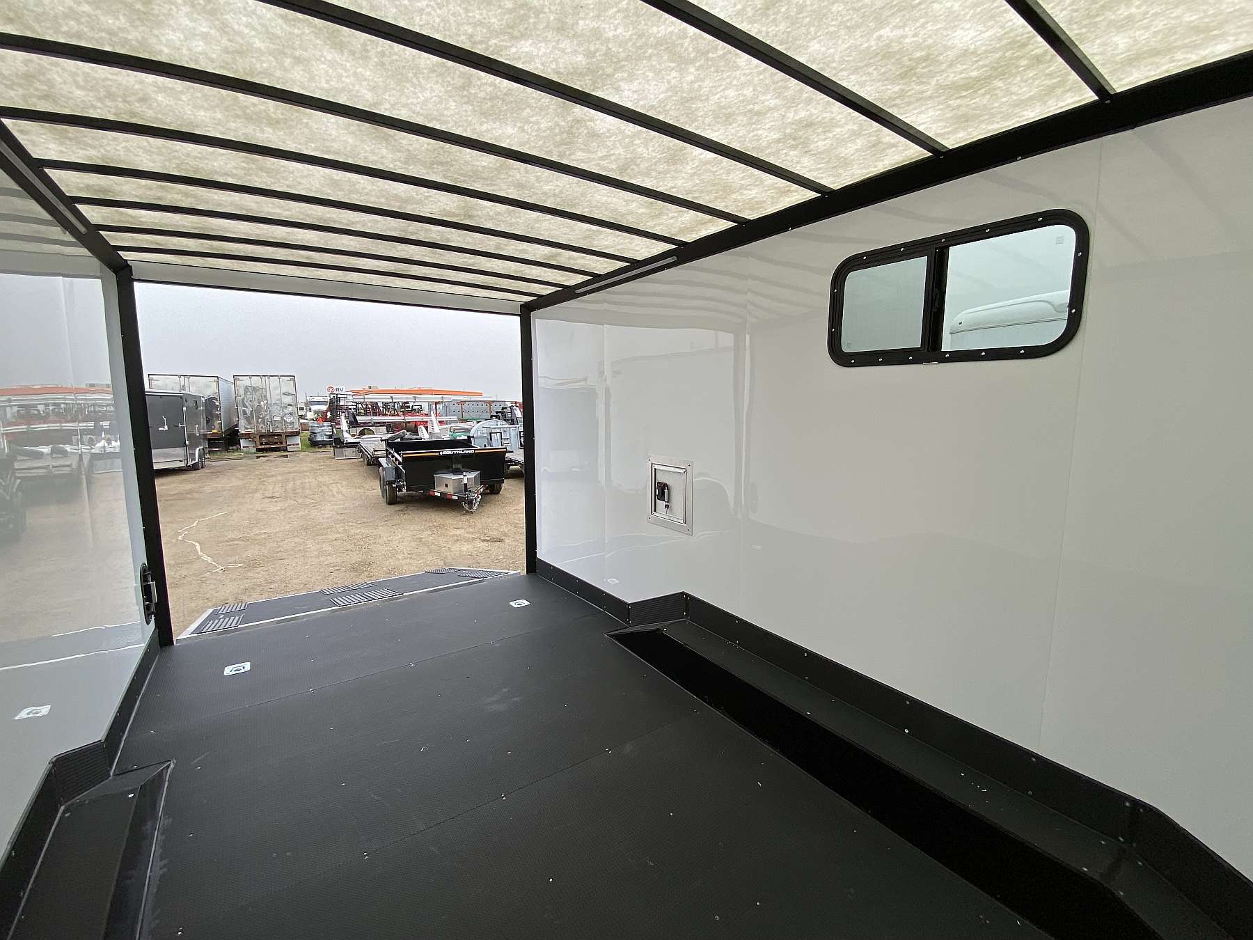2027 Royal XR 8'x24' + 4' Lowboy Enclosed Sled Trailer