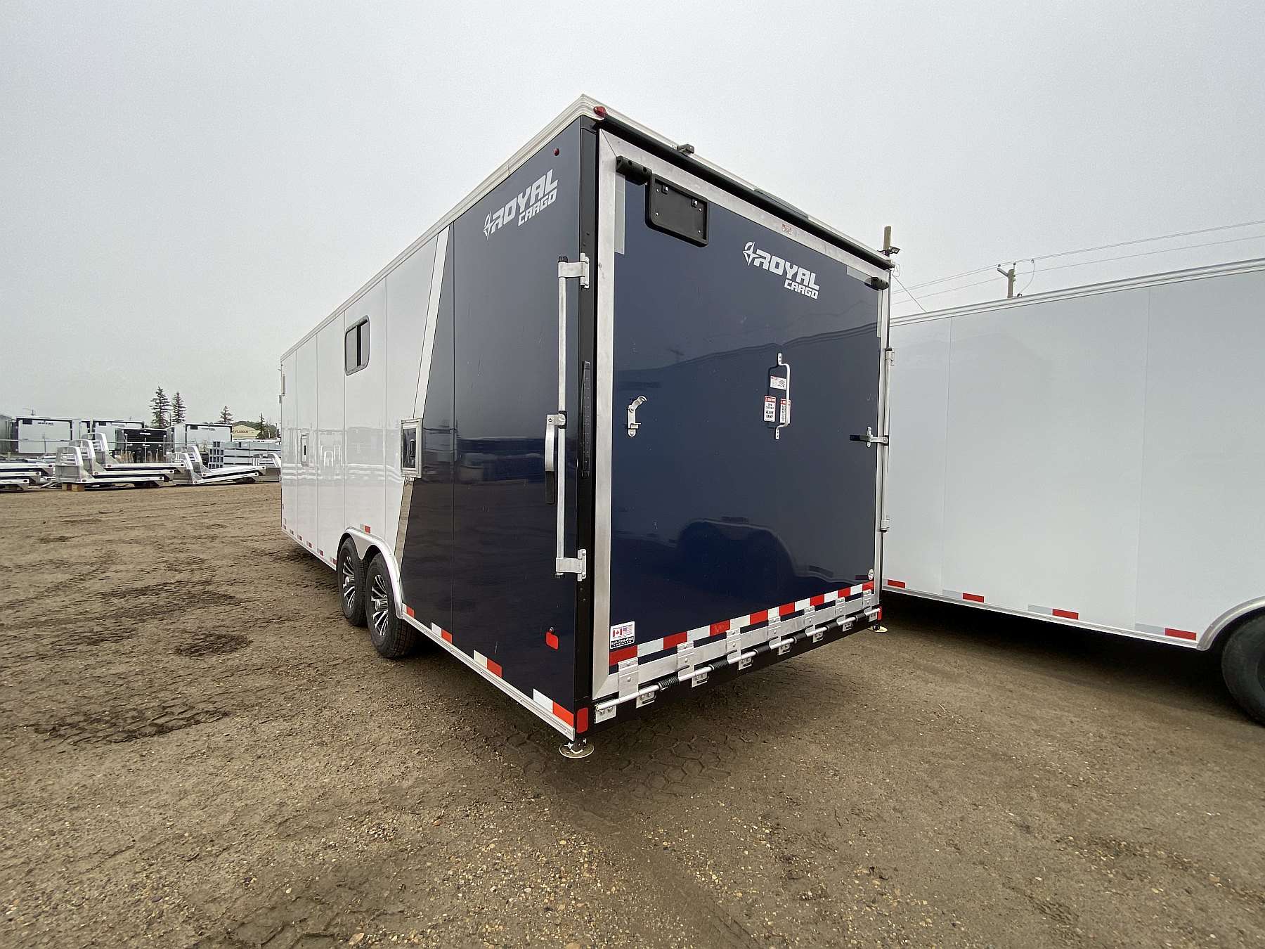 2027 Royal XR 8'x24' + 4' Lowboy Enclosed Sled Trailer