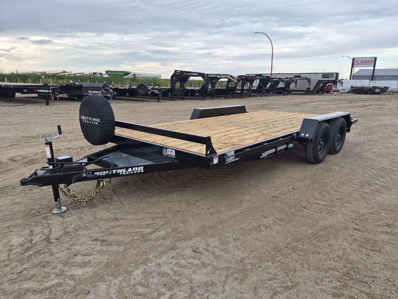 2027 Southland 16' Flat Deck Tandem 3.5K Trailer