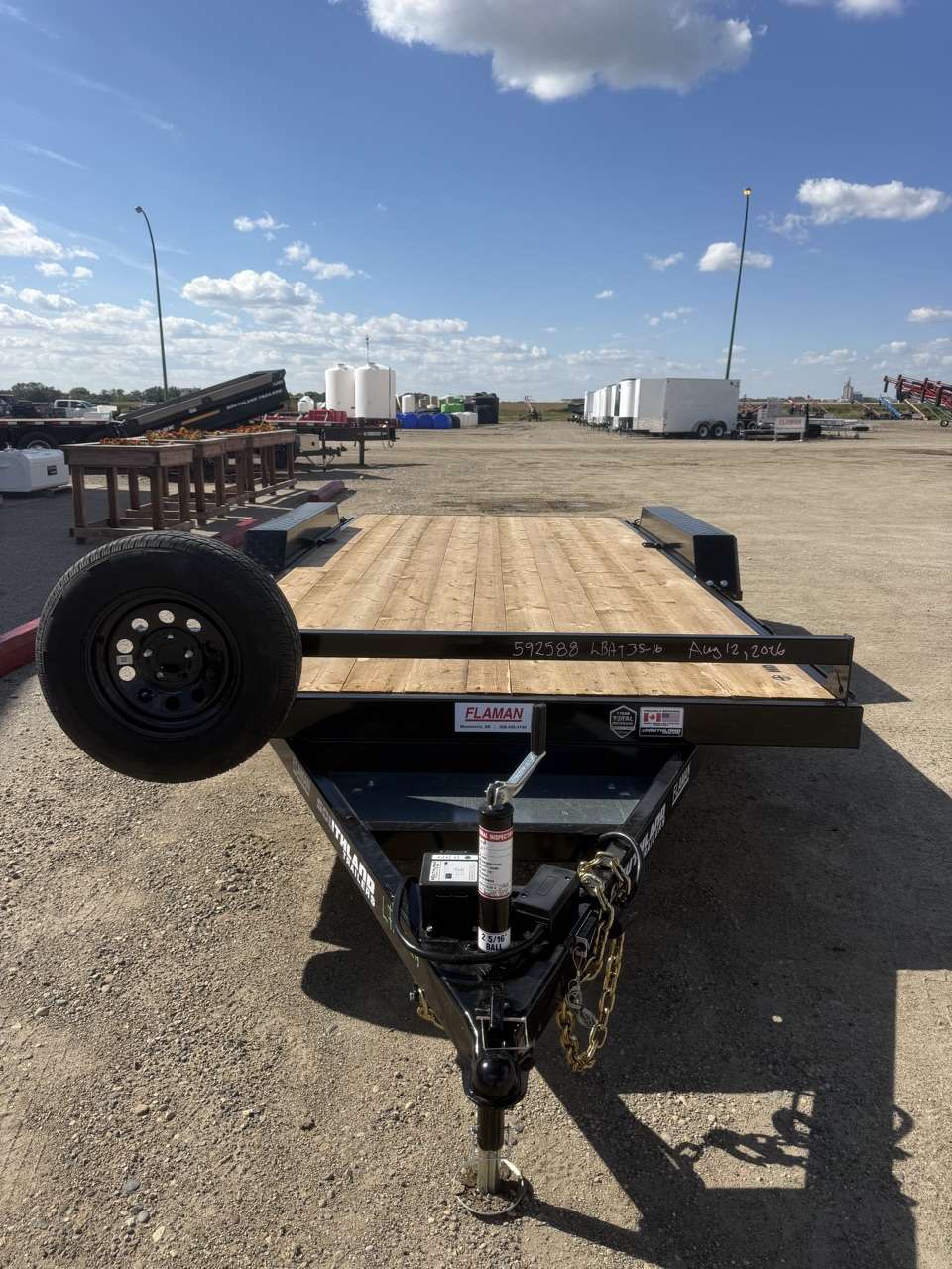 2027 Southland 16' Flat Deck Tandem 3.5K Trailer