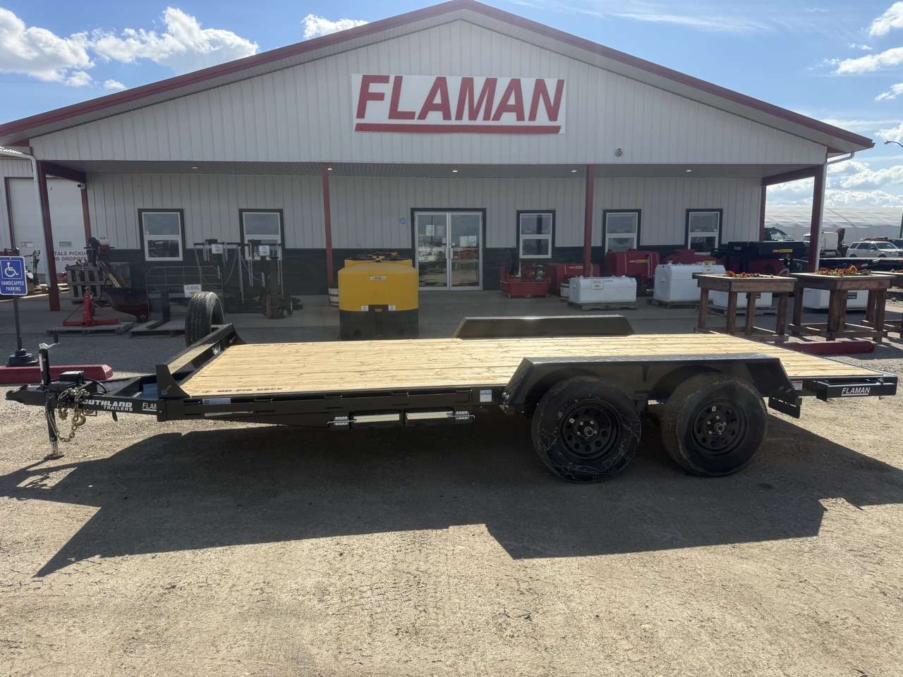 2027 Southland 16' Flat Deck Tandem 3.5K Trailer
