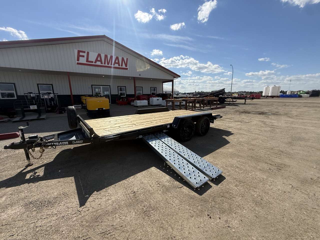 2027 Southland 16' Flat Deck Tandem 3.5K Trailer