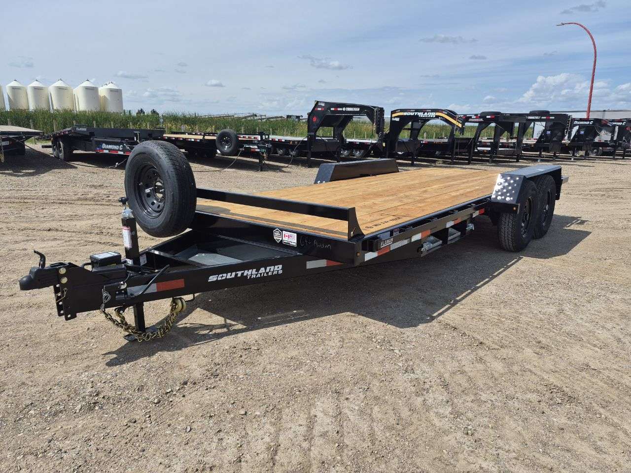 2027 Southland 18' Flat Deck Tandem 7K Trailer