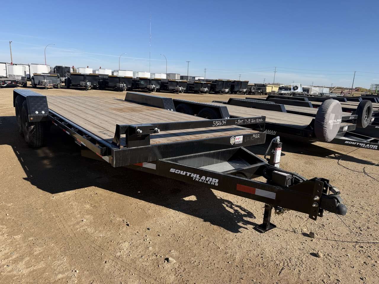 2027 Southland 18' Flat Deck Tandem 7K Trailer