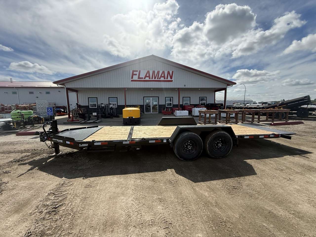 2027 Southland 20' (4' + 16') Partial Tilt Tandem 7K Trailer