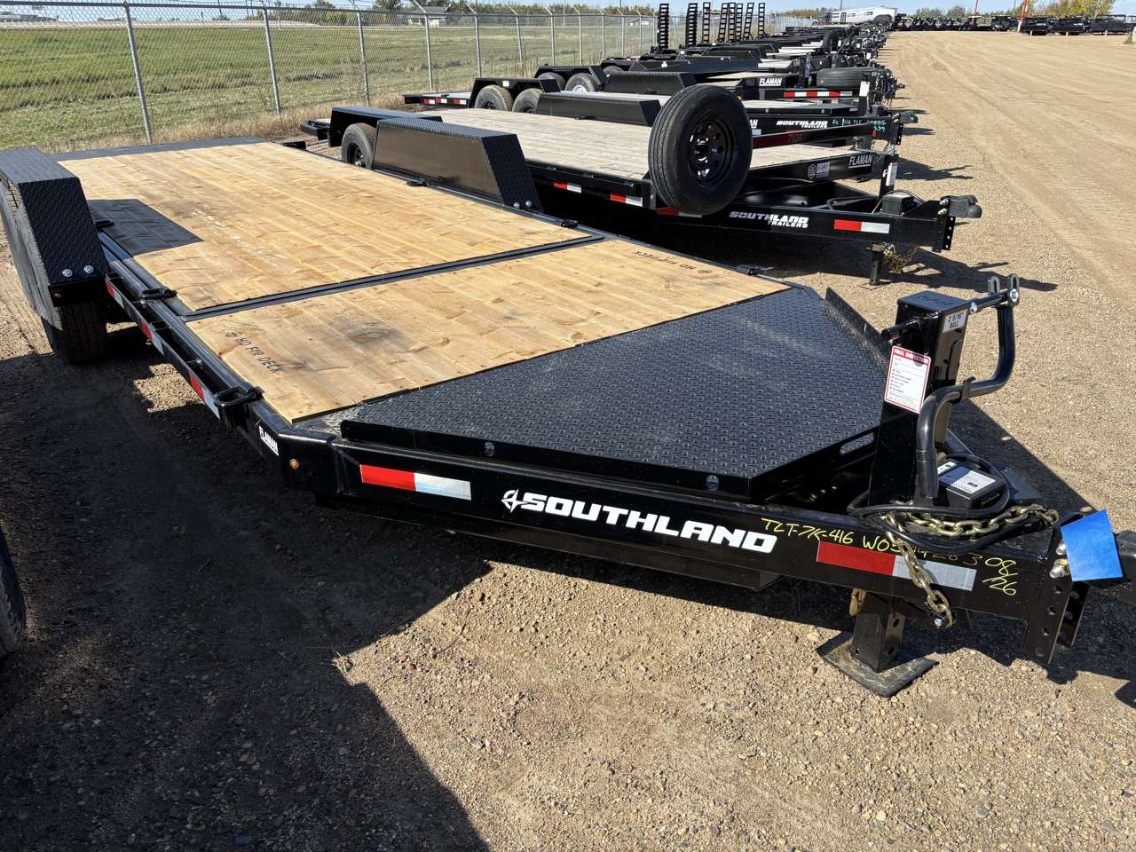 2027 Southland 20' (4' + 16') Partial Tilt Tandem 7K Trailer