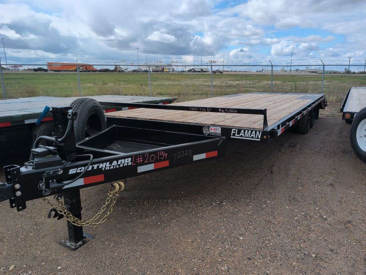2027 Southland 20'+5' Beavertail Deckover Tandem 7K Trailer