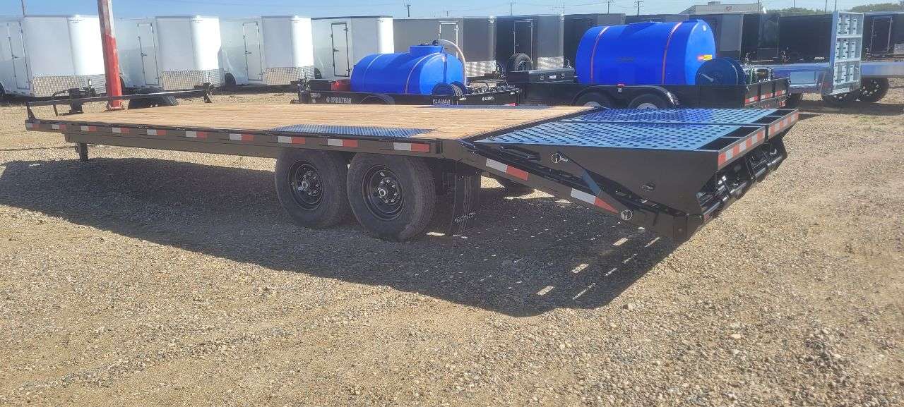2027 Southland 20'+5' Beavertail Deckover Tandem 7K Trailer