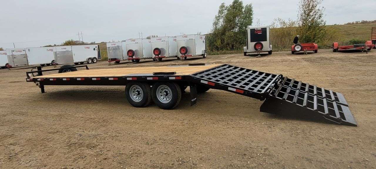 2027 Southland 20'+5' Beavertail Deckover Tandem 7K Trailer