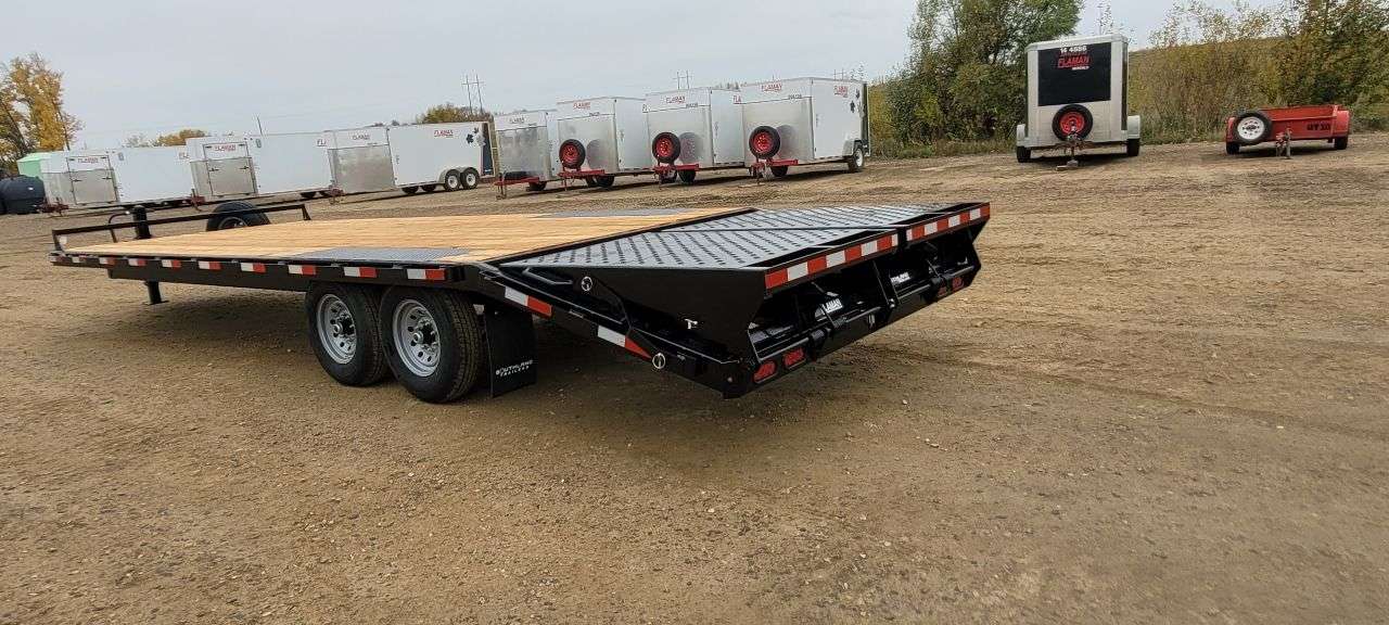 2027 Southland 20'+5' Beavertail Deckover Tandem 7K Trailer