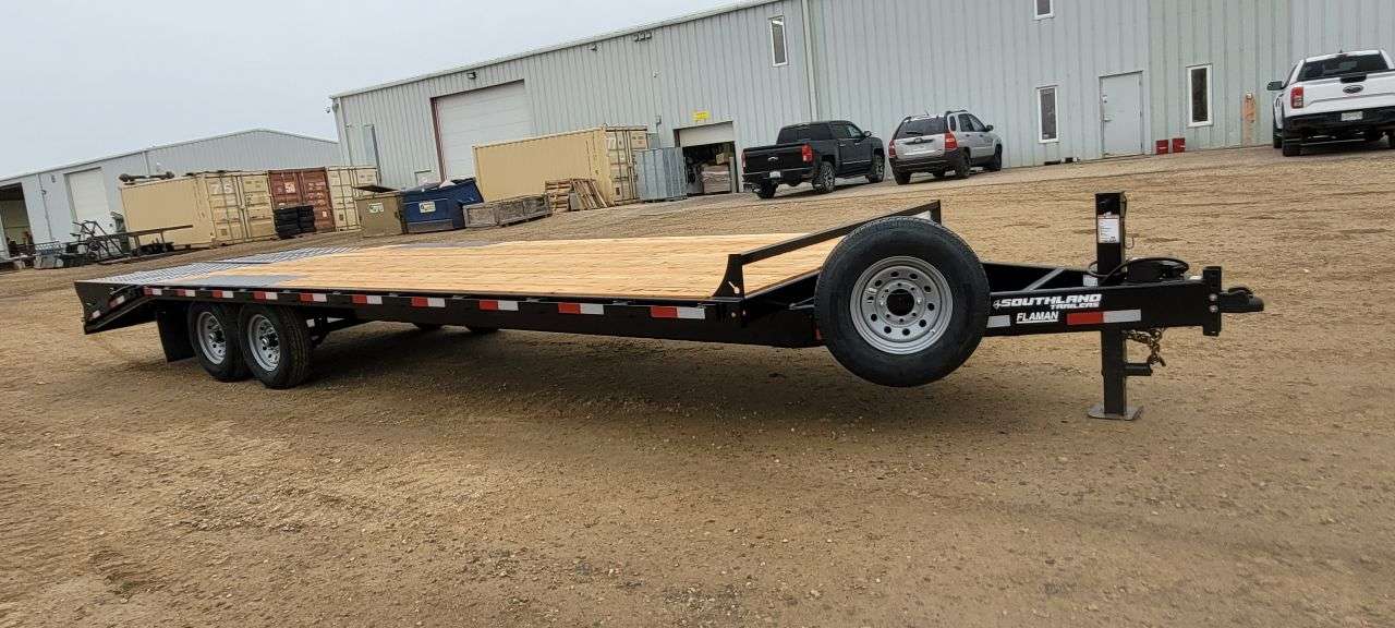 2027 Southland 20'+5' Beavertail Deckover Tandem 7K Trailer