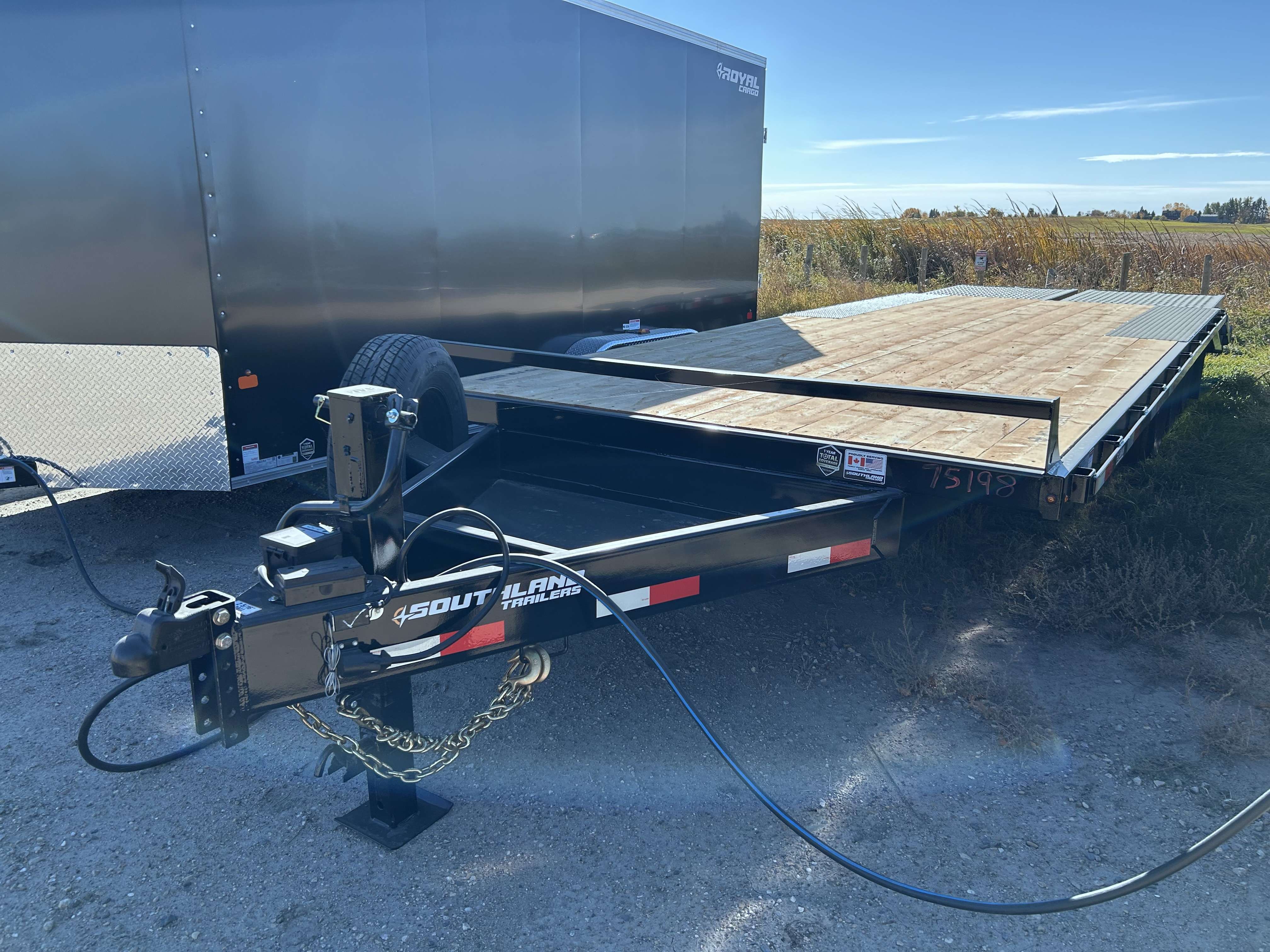 2027 Southland 20'+5' Beavertail Deckover Triple 7K Trailer