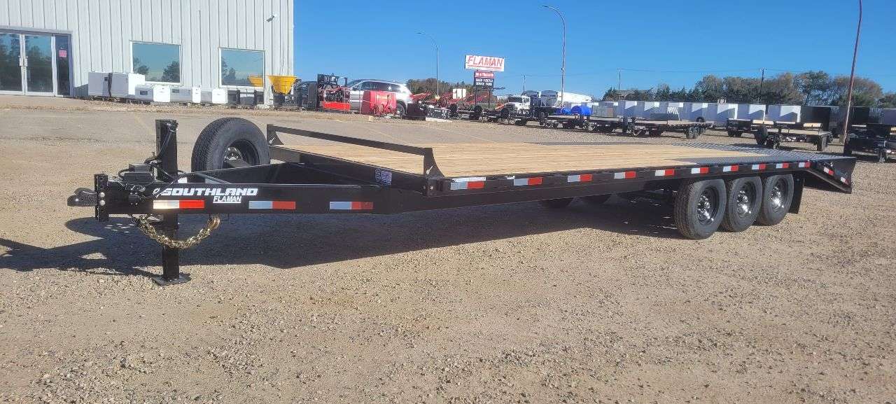 2027 Southland 20'+5' Beavertail Deckover Triple 7K Trailer