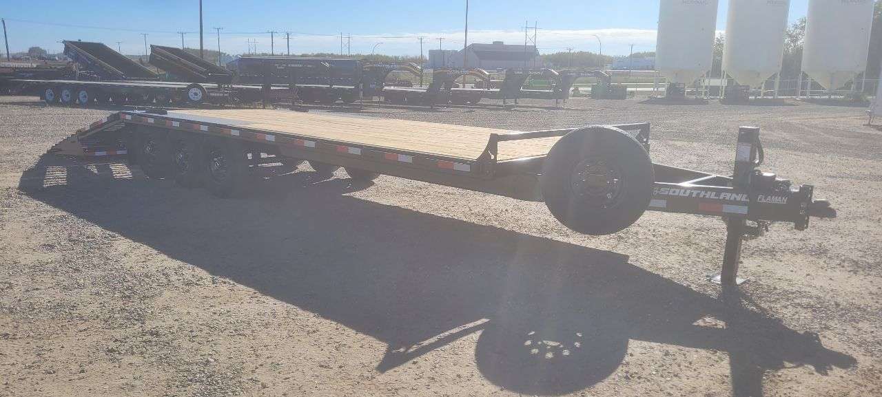 2027 Southland 20'+5' Beavertail Deckover Triple 7K Trailer