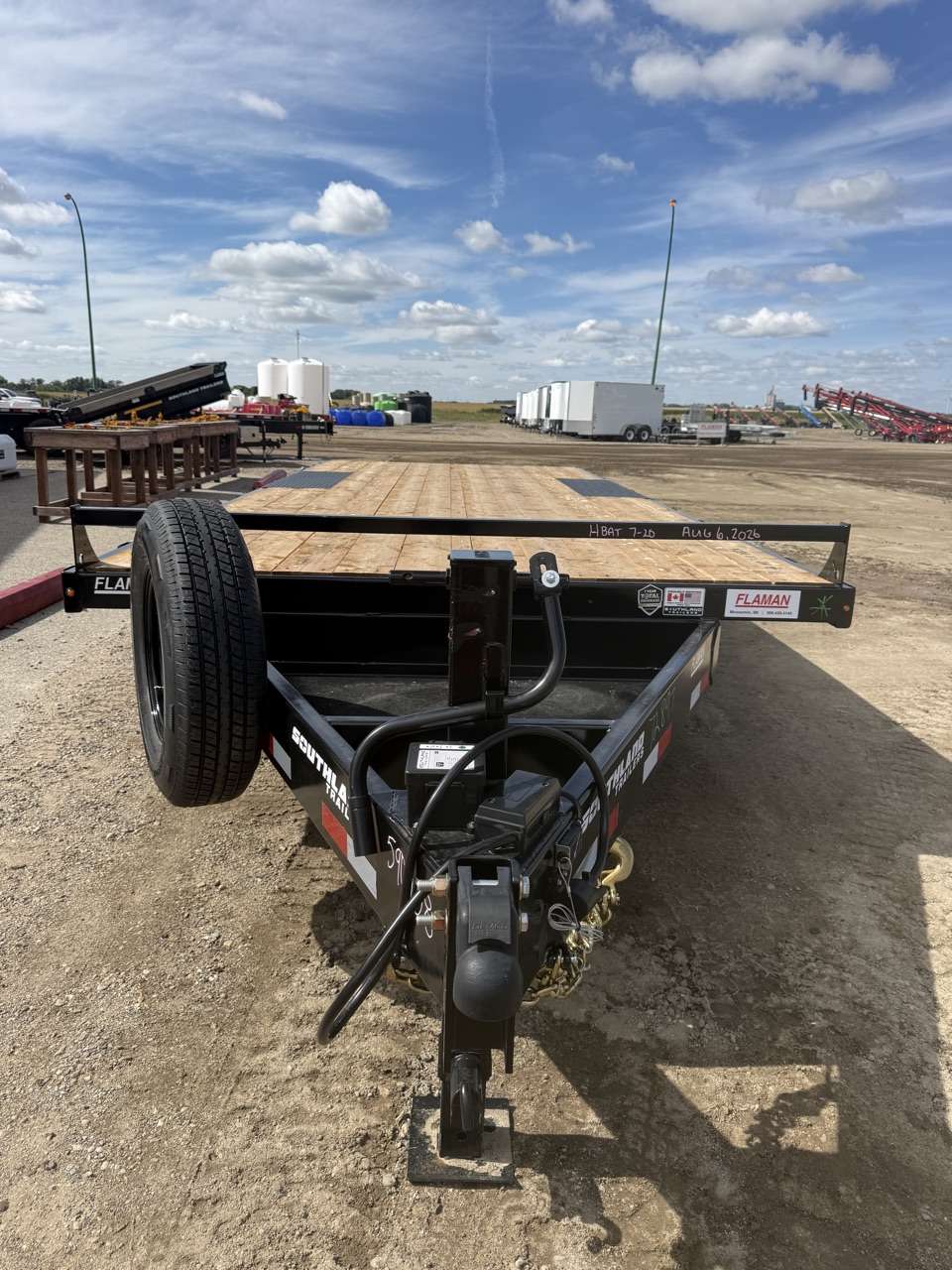 2027 Southland 20' Deckover Tandem 7K Trailer