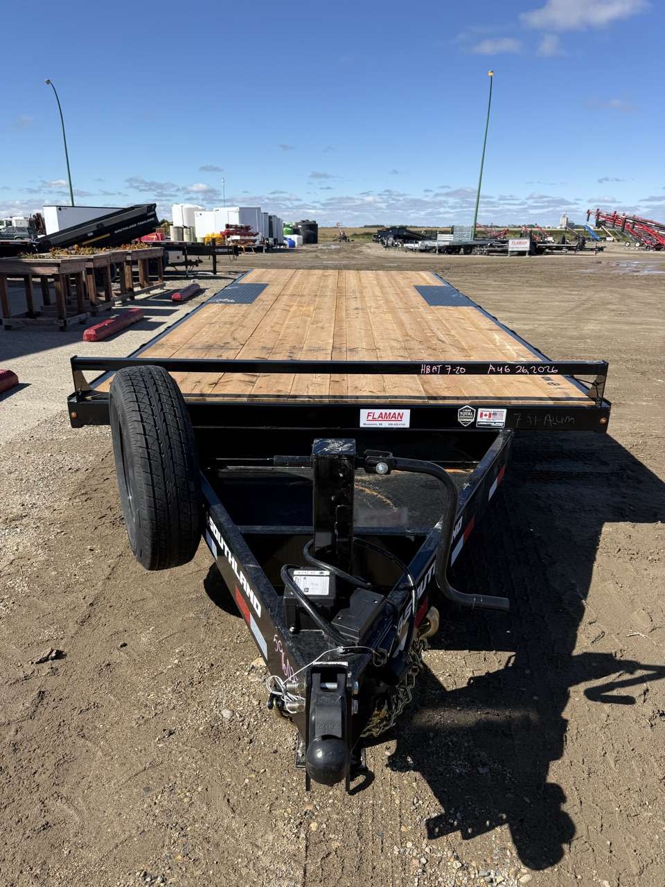 2027 Southland 20' Deckover Tandem 7K Trailer