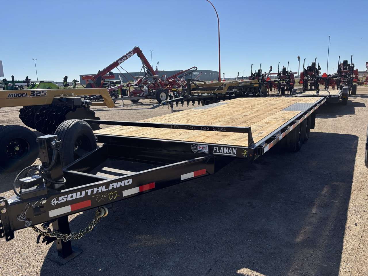 2027 Southland 20' Deckover Tandem 7K Trailer