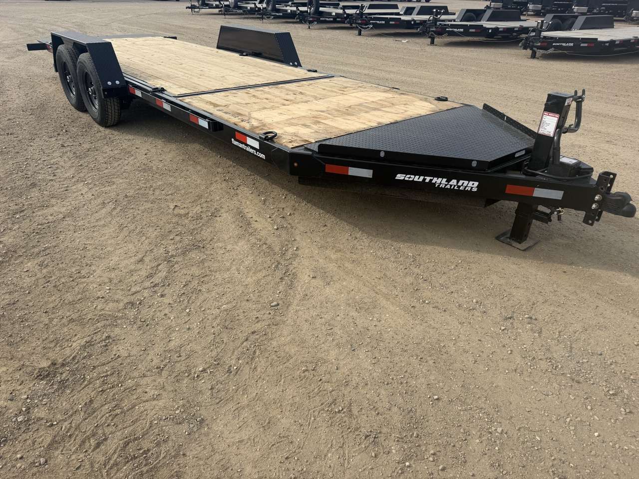 2027 Southland 22' (6' + 16') Partial Tilt Tandem 7K Trailer