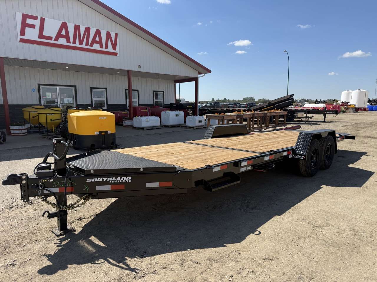 2027 Southland 22' (6' + 16') Partial Tilt Tandem 8K Trailer