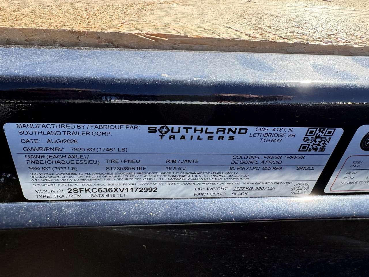 2027 Southland 22' (6' + 16') Partial Tilt Tandem 8K Trailer