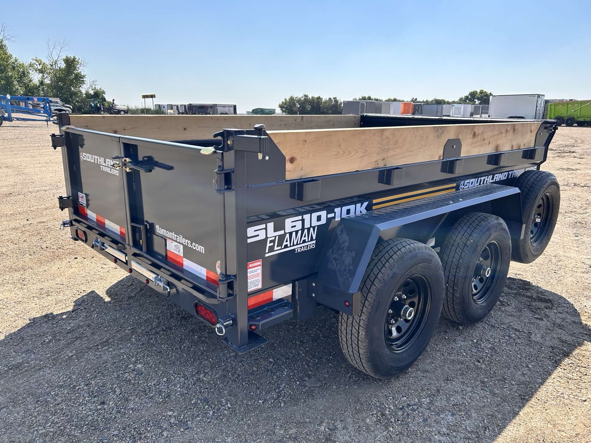 2027 Southland 6' x 10' Dump Tandem 5.2K Trailer