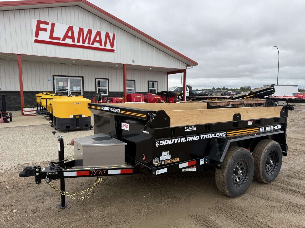 2027 Southland 6' x 10' Dump Tandem 5.2K Trailer