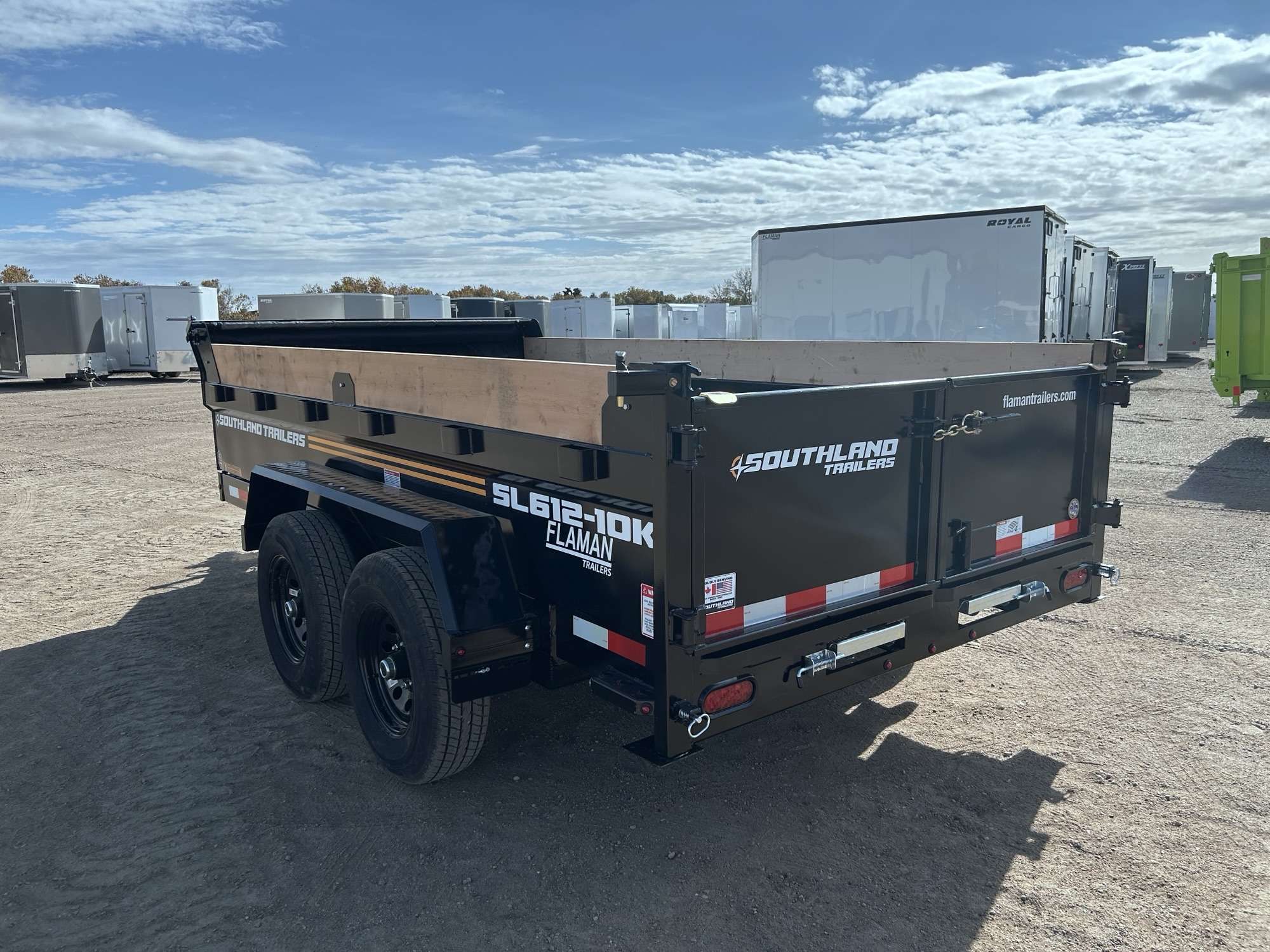 2027 Southland 6' x 12' Dump Tandem 5.2K Trailer