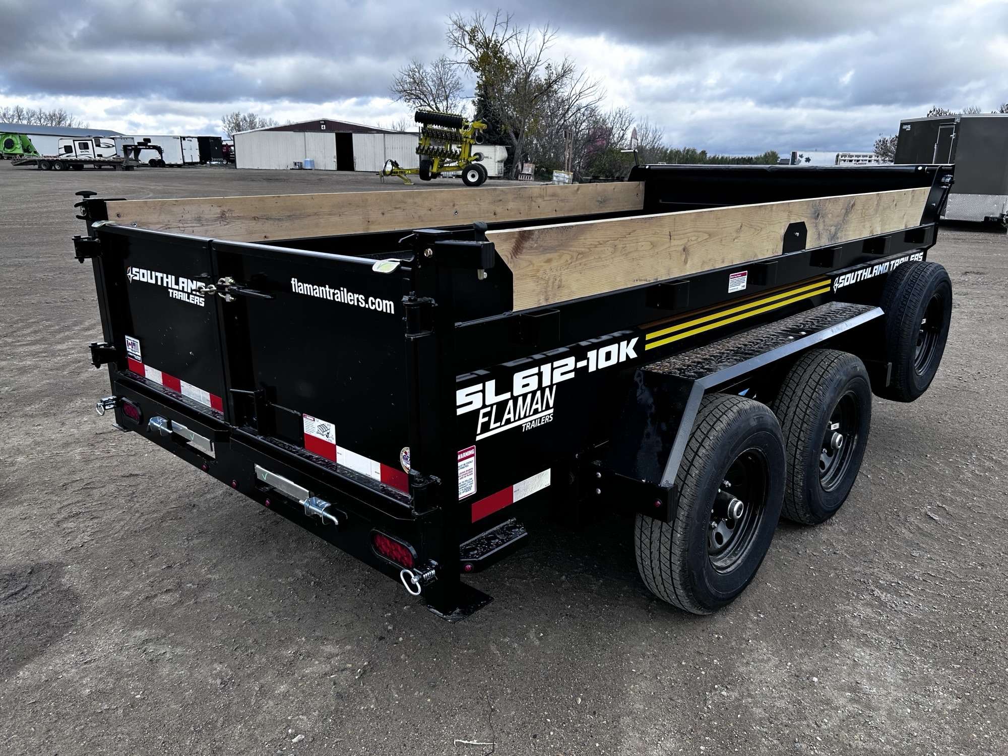 2027 Southland 6' x 12' Dump Tandem 5.2K Trailer