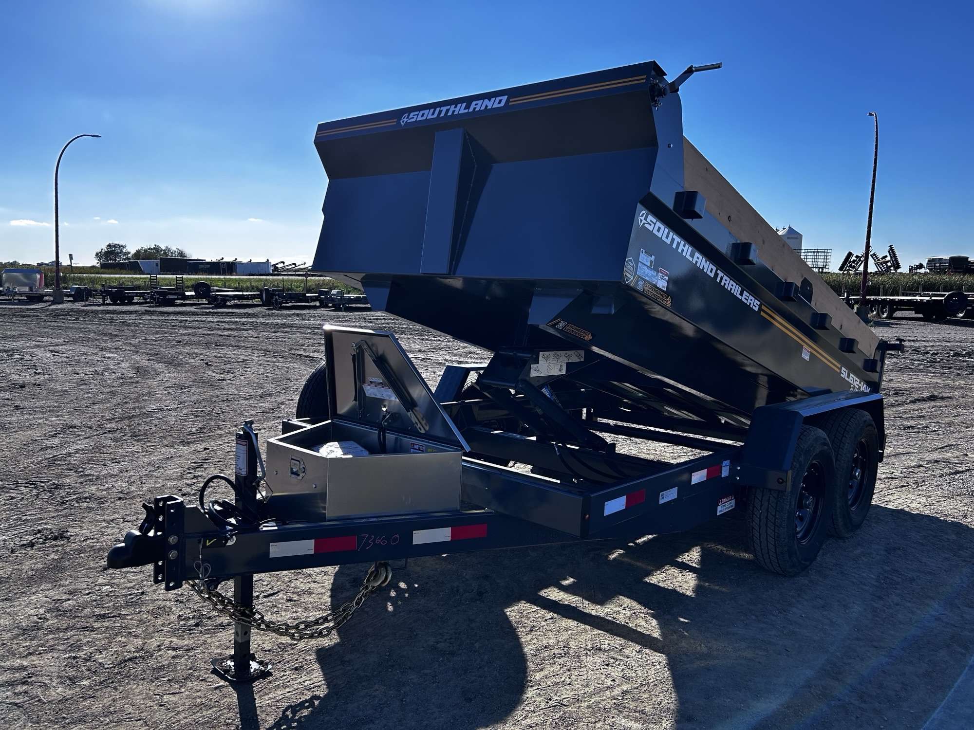 2027 Southland 6' x 12' Dump Tandem 7K Trailer