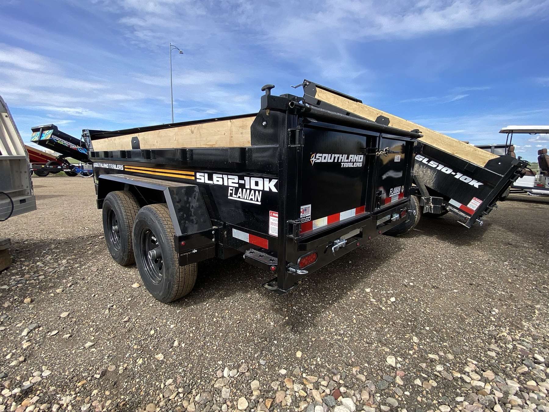 2027 Southland 6'x12' -10k Dump Trailer