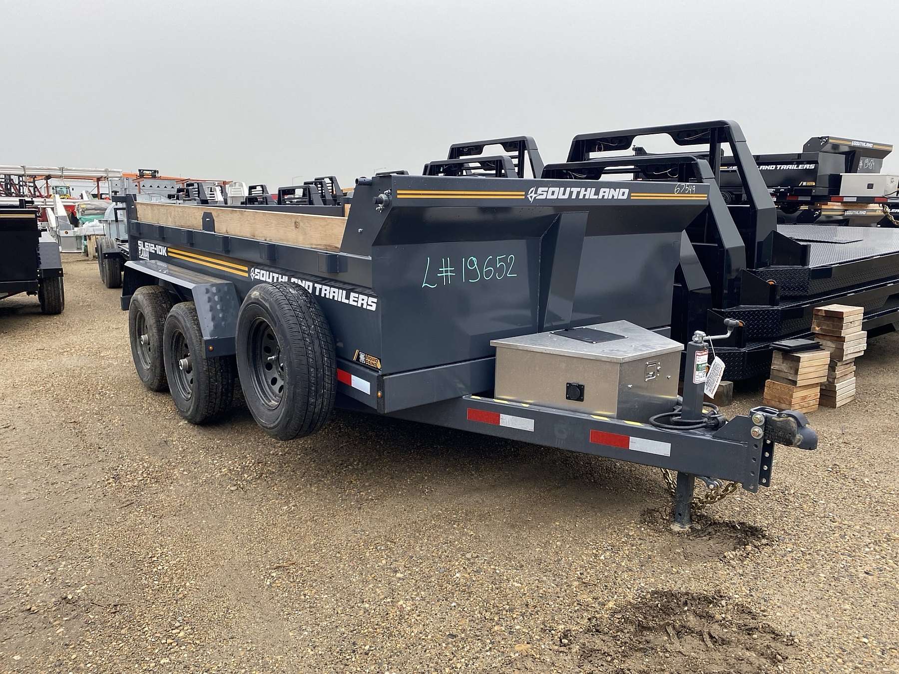 2027 Southland 6'x12' -10k Dump Trailer
