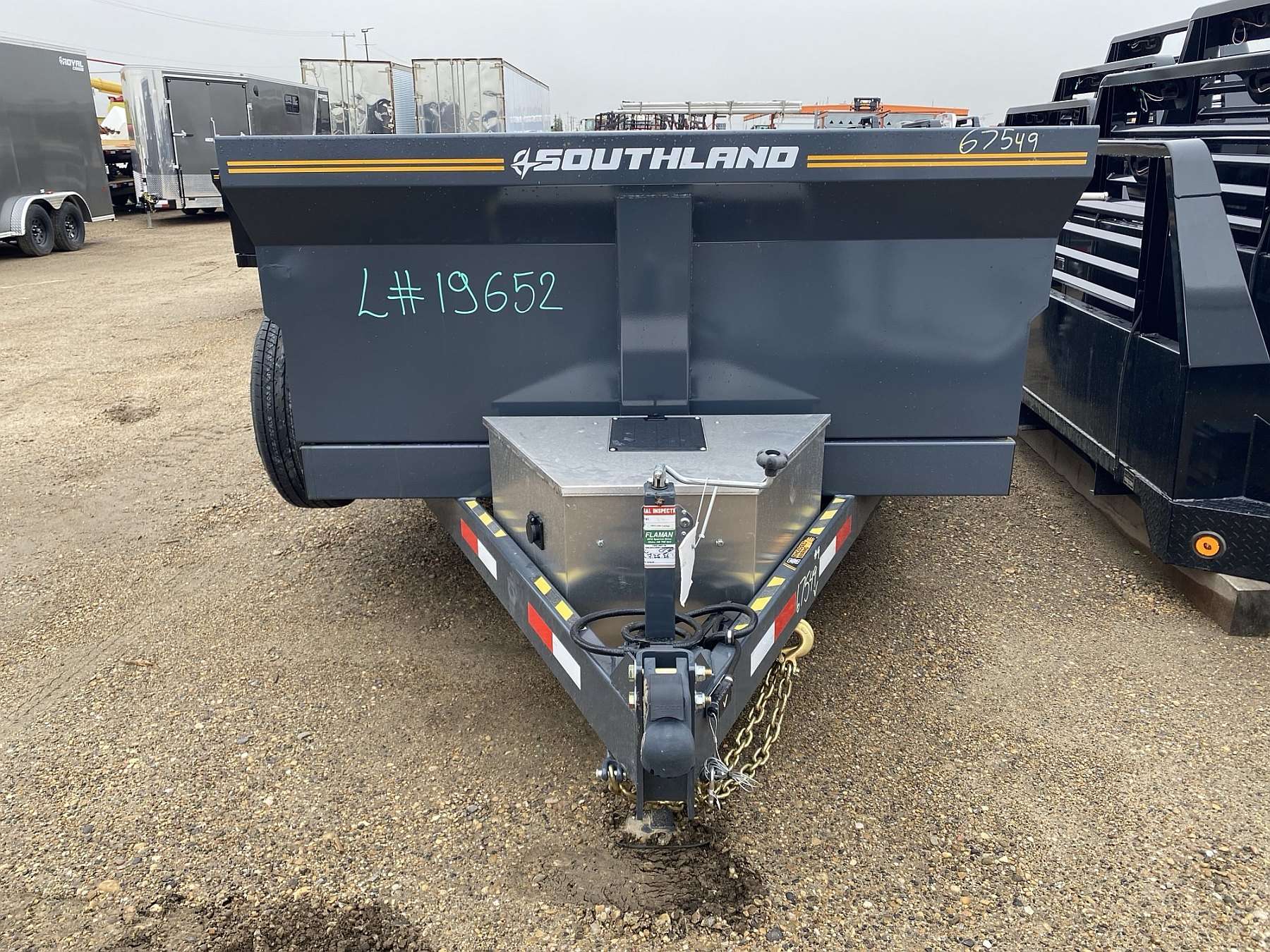 2027 Southland 6'x12' -10k Dump Trailer