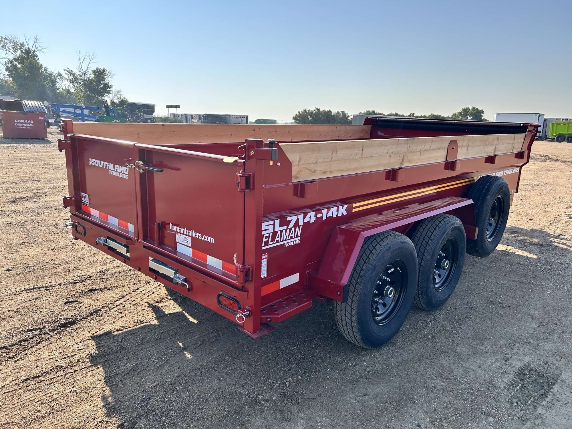 2027 Southland 7' x 14' Dump Tandem 7K Trailer