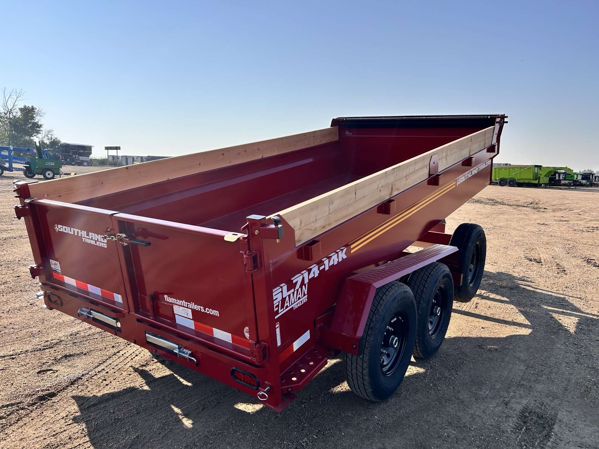 2027 Southland 7' x 14' Dump Tandem 7K Trailer