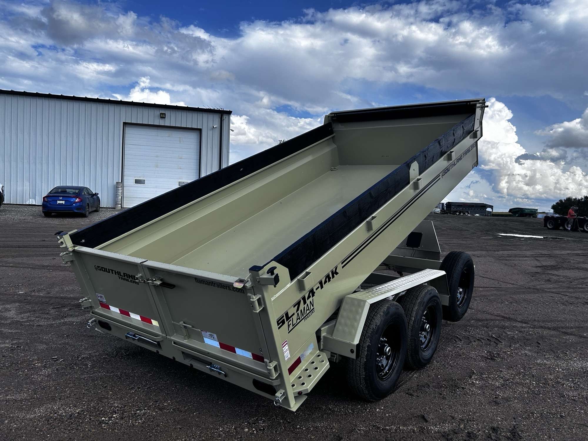 2027 Southland 7' x 14' Dump Tandem 7K Trailer